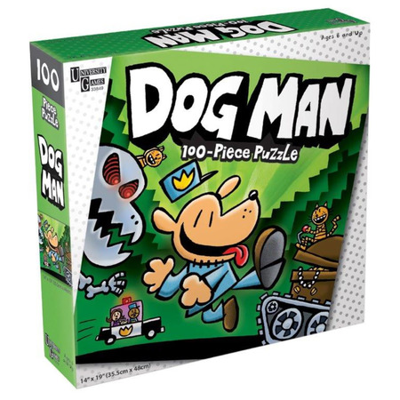 UNIVERSITY GAMES Dog Man Unleashed Puzzle UG33849